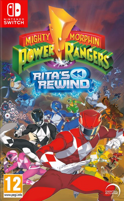 Mighty Morphin Power Rangers - Rita's Rewind — box-2D (EU)