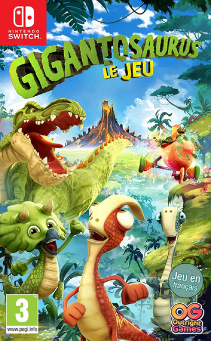 Gigantosaurus - The Game — box-2D (FR)
