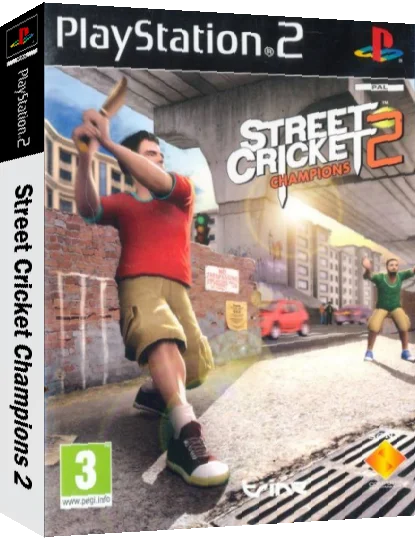 Street Cricket Champions 2 — box-3D (EU)