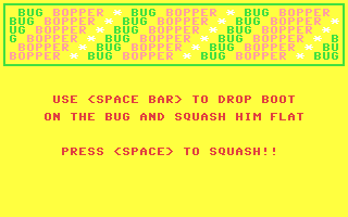 Bug Bopper! — sstitle (WOR)