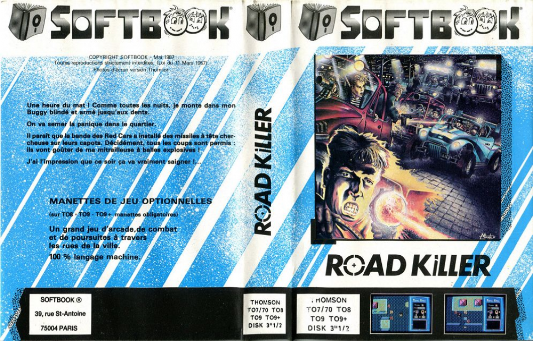 Road Killer — box-texture (WOR)