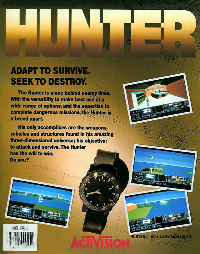 Hunter — box-2D-back (EU)