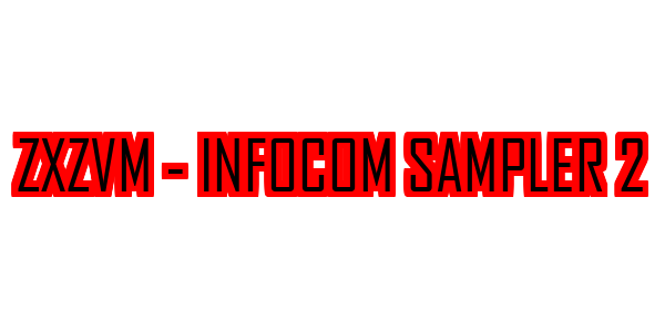 ZxZvm - Infocom Sampler 2 — wheel-hd (SS)