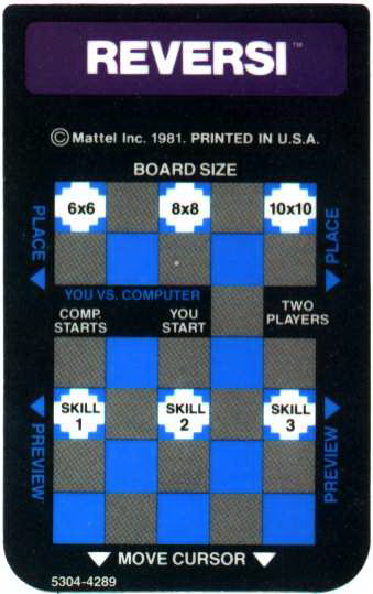 Reversi — overlay (WOR)