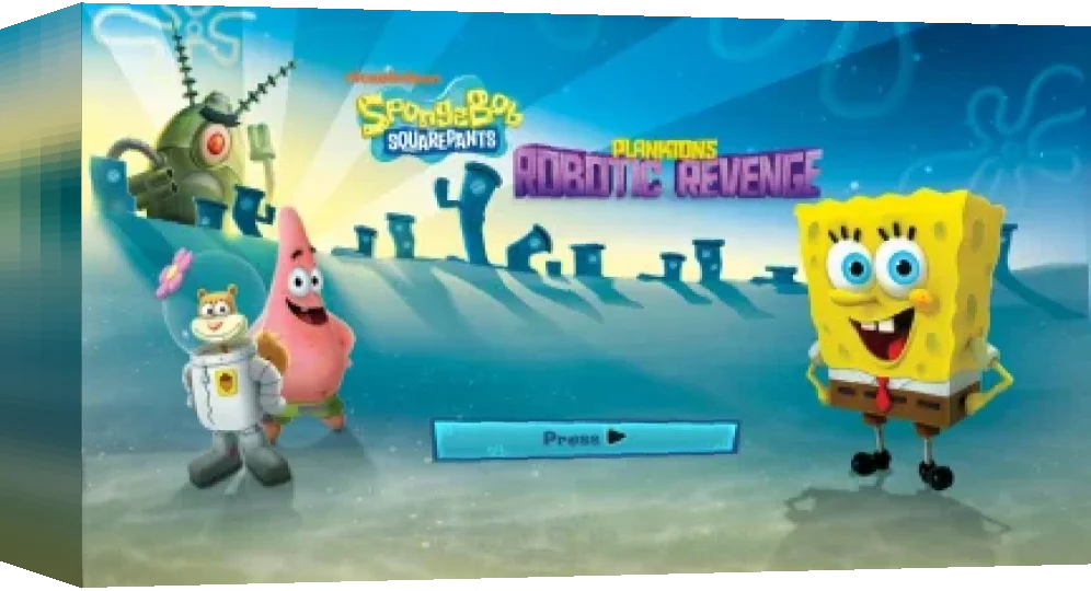 Bob L'eponge - La Vengeance Robotique De Plankton — box-3D (WOR)