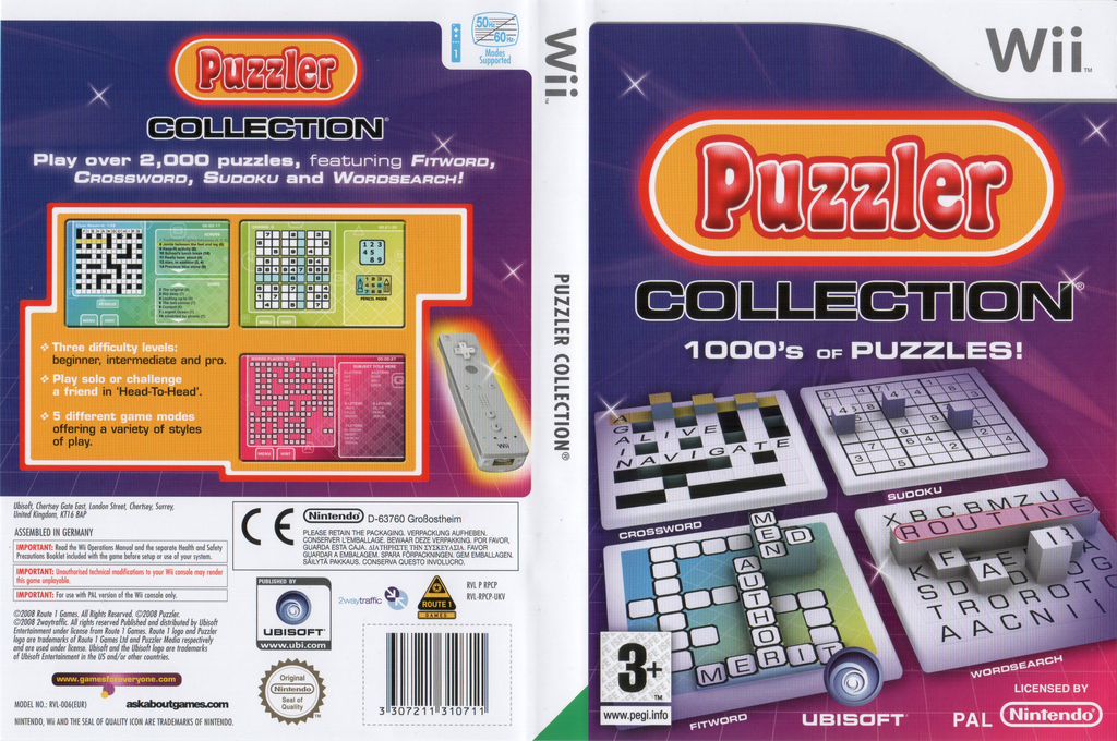 Puzzler Collection — box-texture (EU)