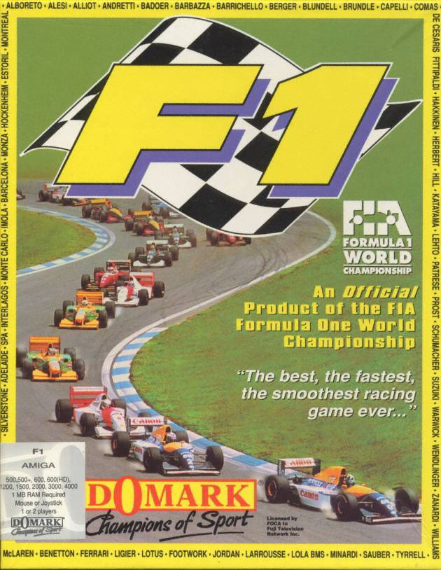 F1 box art
