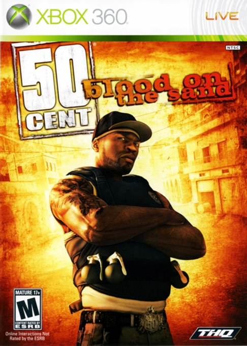 50 Cent - Blood on the Sand box art