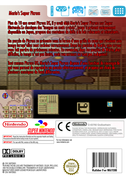 Mario's Super Picross — box-2D-back (FR)