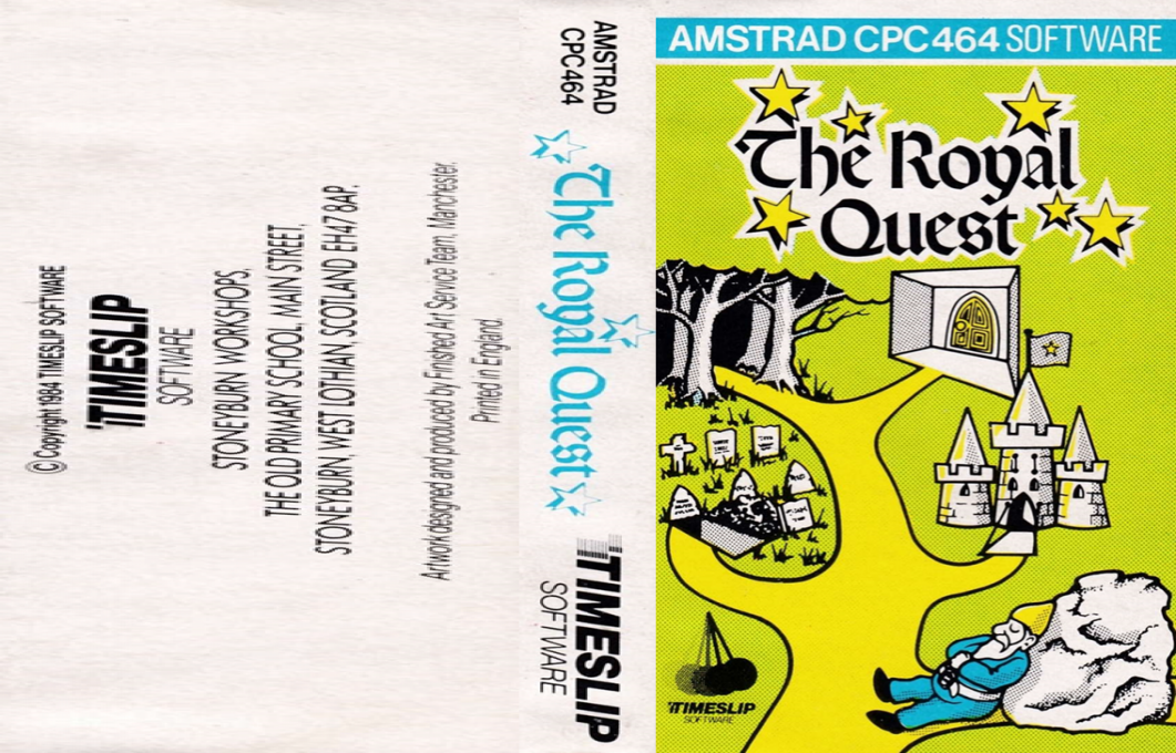 Royal Quest, The — box-texture (EU)
