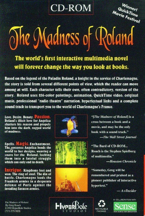 The Madness of Roland — box-2D-back (WOR)