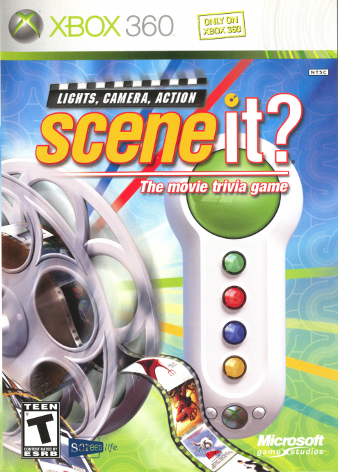 Scene It Lumieres ! Action ! box art