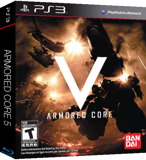 Armored Core 5 — box-3D (CA)