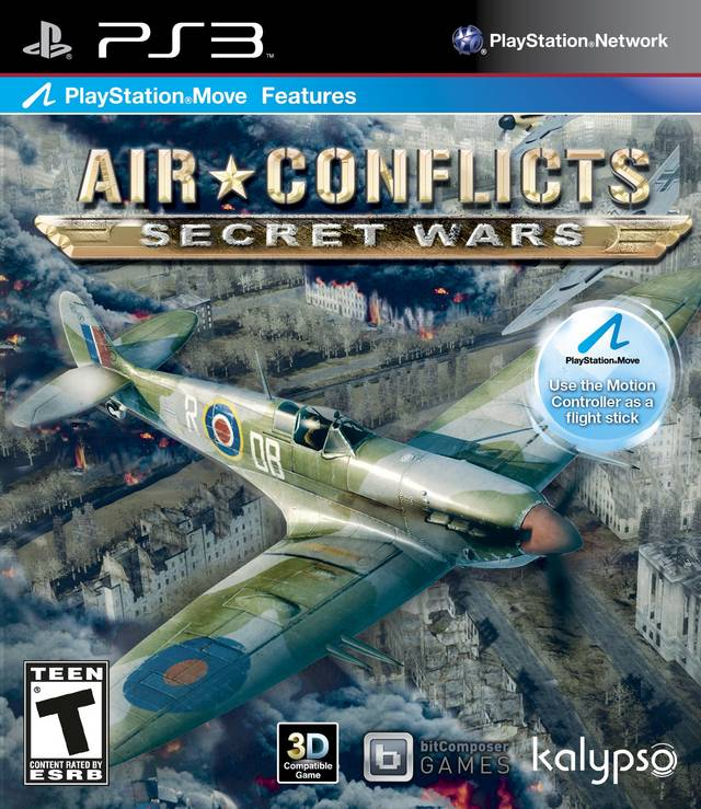 Air Conflicts - Secret Wars box art