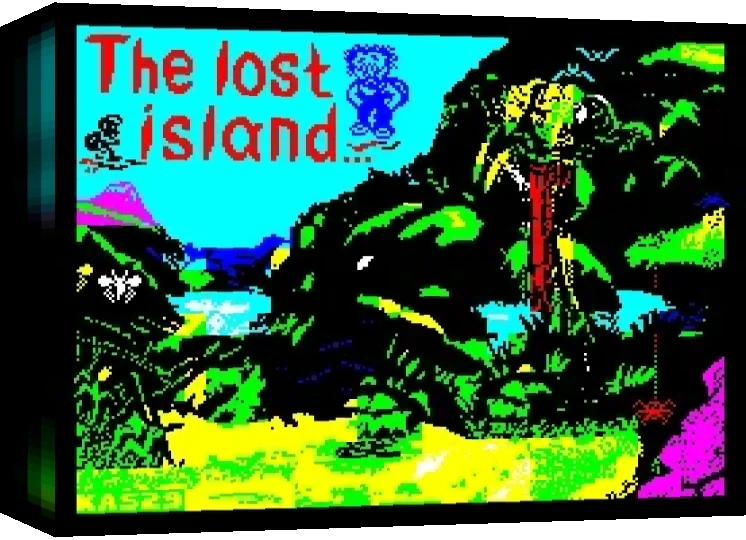 The Lost Island — box-3D (WOR)