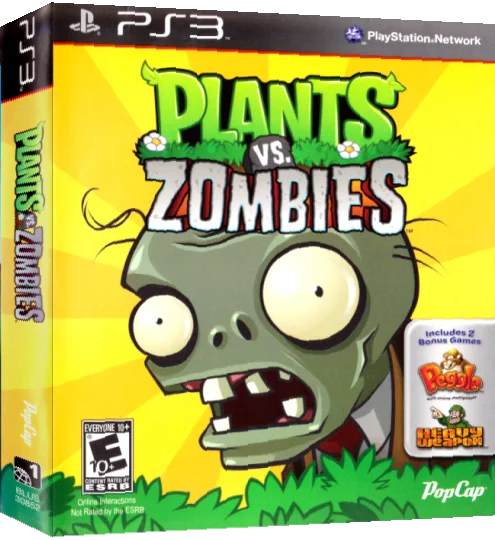 Plants vs. Zombies — box-3D (US)