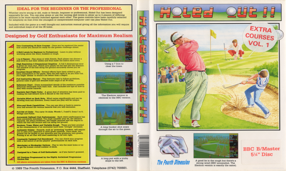 Holed Out Extra Courses 1 — box-texture (WOR)