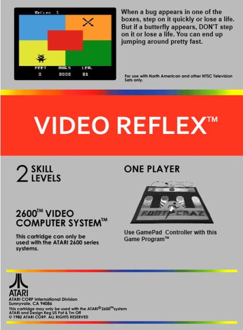 Video Reflex — box-2D-back (US)