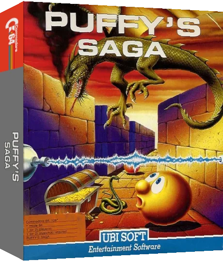 Puffy's Saga — box-3D (EU)