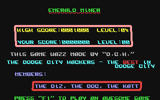 Emerald Miner — sstitle (WOR)