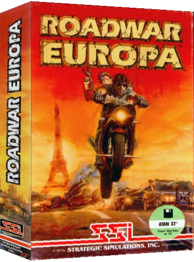 Roadwar Europa — box-3D (US)