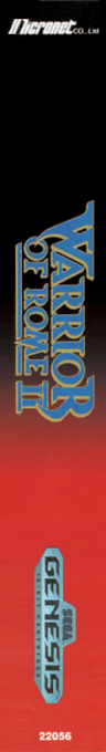 Warrior of Rome 2 — box-2D-side (US)