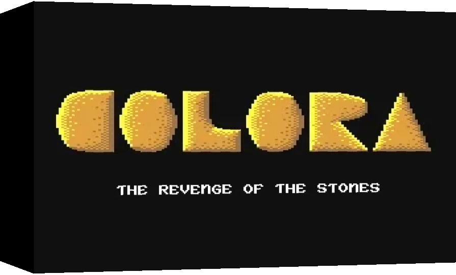 Colora - The Revenge of the Stones — box-3D (WOR)