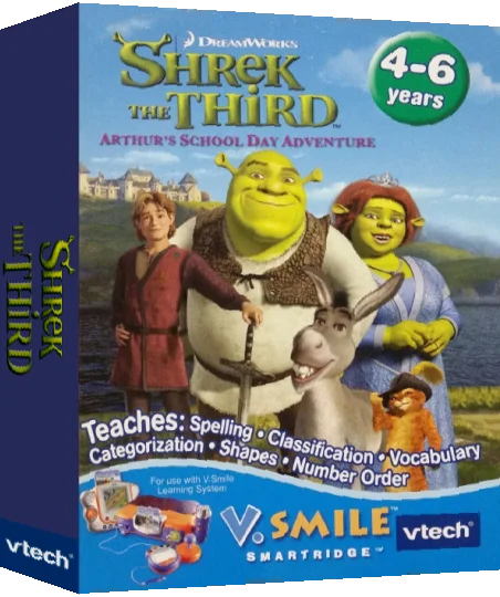 Shrek Le Troisieme - L'aventure d'Arthur — box-3D (US)