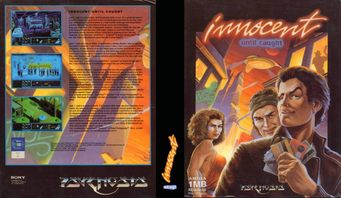 Innocent Until Caught — box-texture (EU)