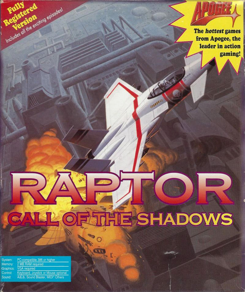 Raptor - Call Of The Shadows box art