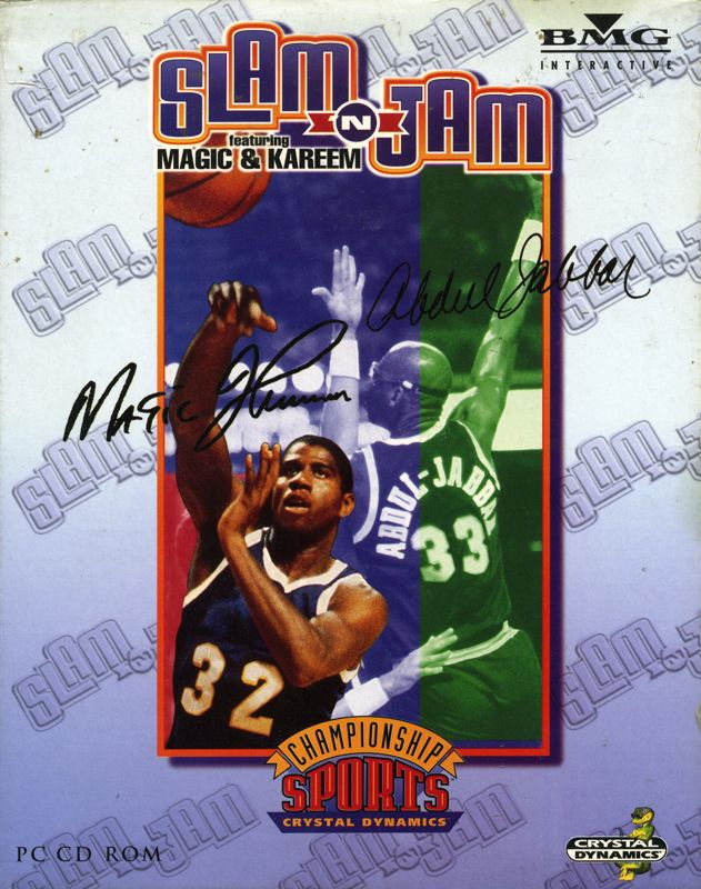 Slam 'n Jam '96 Featuring Magic N Kareem box art