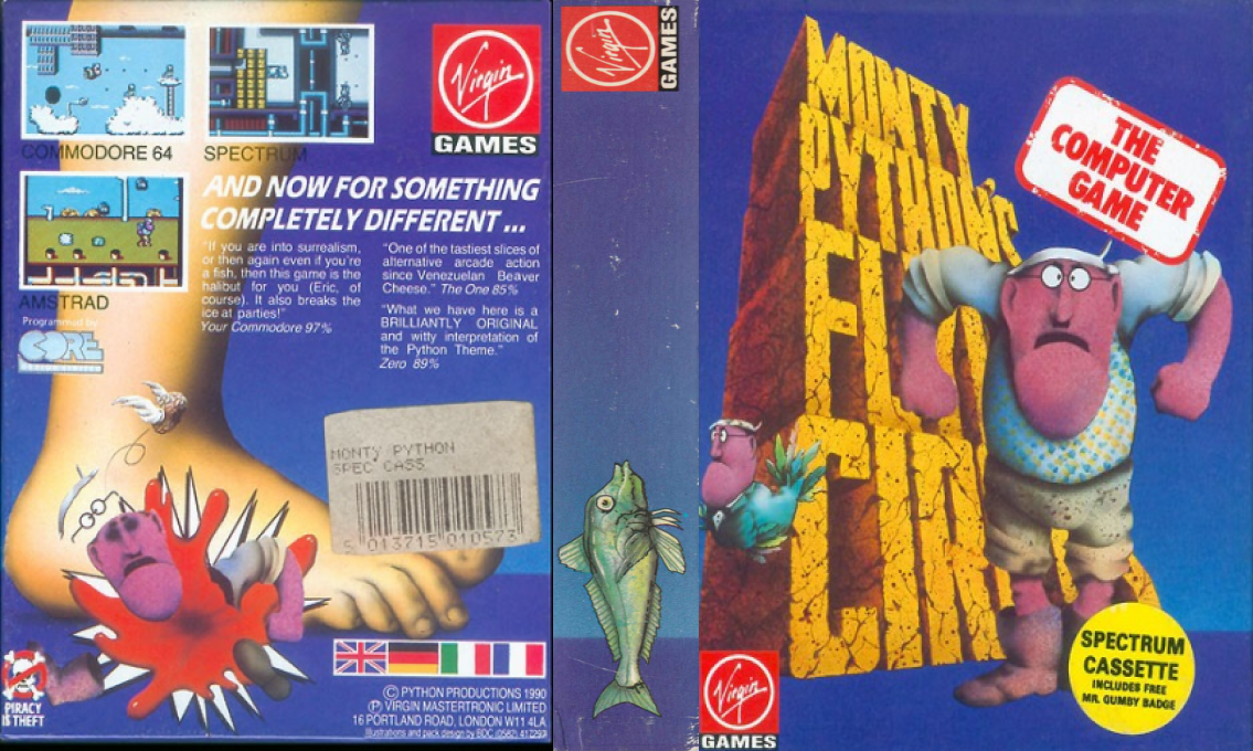 Monty Python's Flying Circus — box-texture (EU)