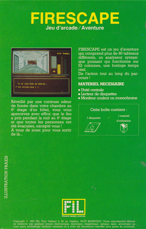 Firescape — box-2D-back (FR)