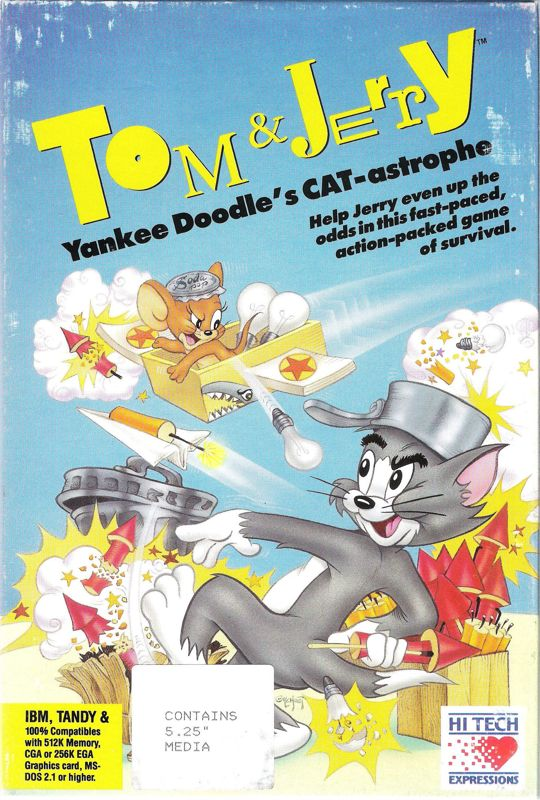 Tom & Jerry - Yankee Doodle's CAT-astrophe box art