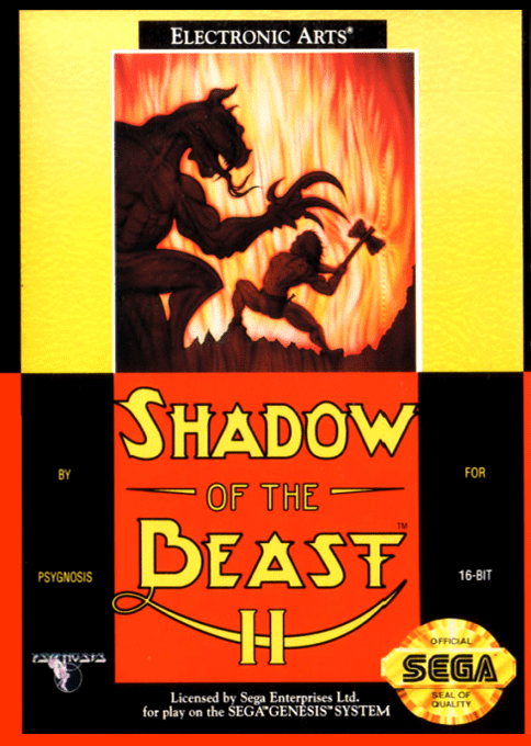 Shadow of the Beast II box art