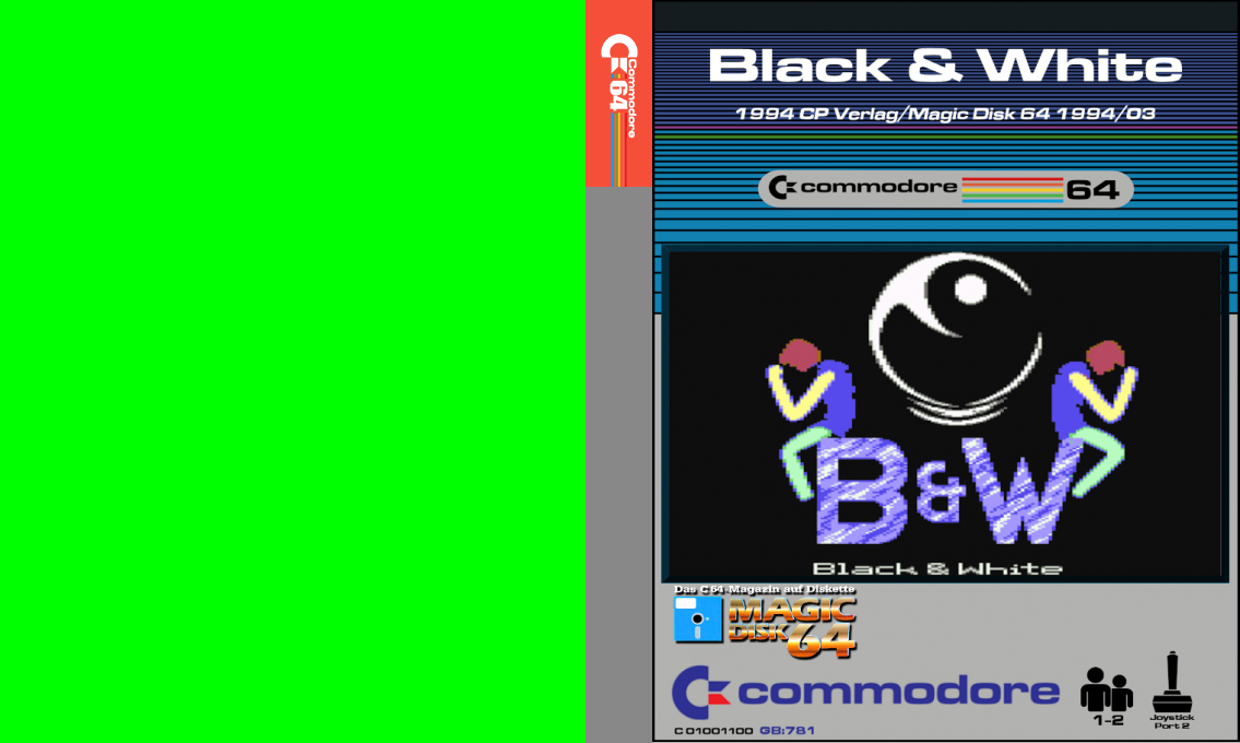Black & White — box-texture (CUS)