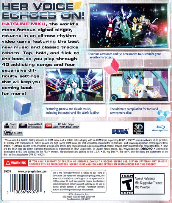 Hatsune Miku - Project Diva F 2nd — box-2D-back (US)