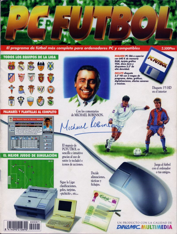 Pc Futbol box art