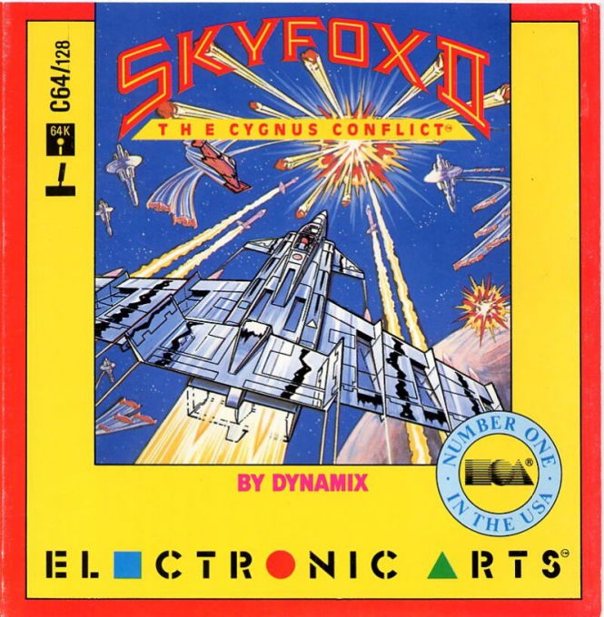 Skyfox 2 - The Cygnus Conflict — box-2D (DE)