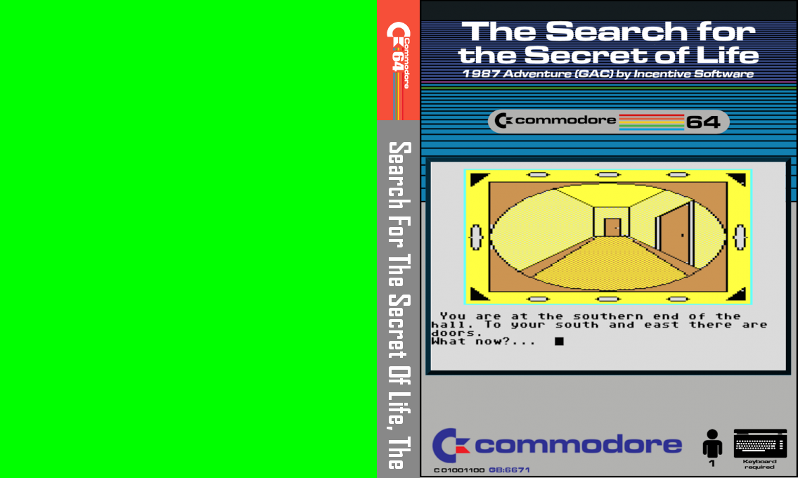 The Search for the Secret of Life — box-texture (CUS)