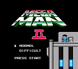 Mega Man II — sstitle (WOR)