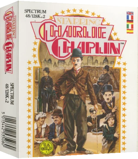Starring Charlie Chaplin — box-3D (EU)