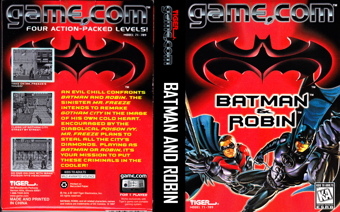 Batman And Robin — box-texture (US)