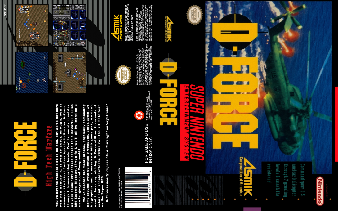 D-force — box-texture (US)