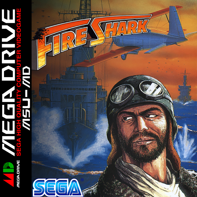 Fire Shark box art
