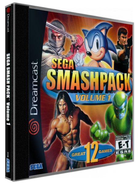 Sega Smash Pack - Volume 1 — box-3D (US)