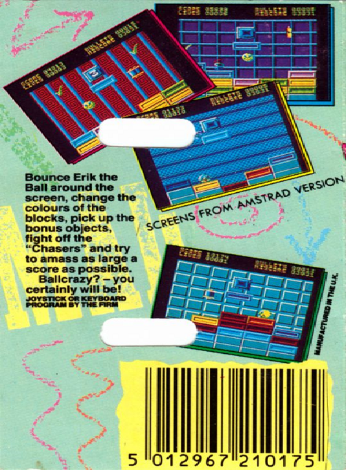 Ball Crazy — box-2D-back (EU)