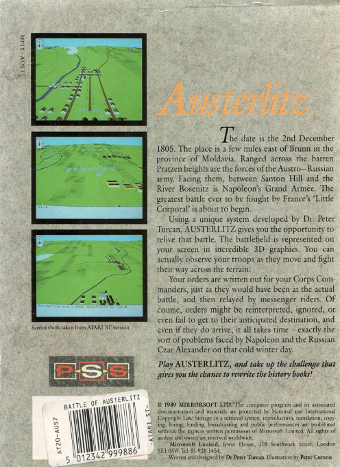 Austerlitz — box-2D-back (EU)