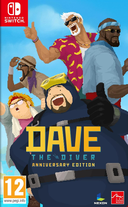Dave The Diver — box-2D (EU)