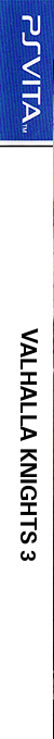 Valhalla Knights 3 — box-2D-side (JP)